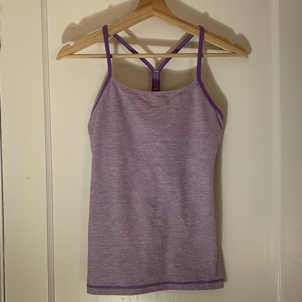 Lululemon power y tank purple 6